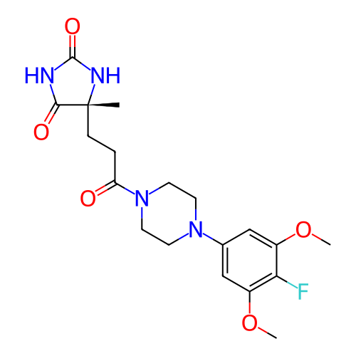 Chemical structure of BindingDB Monomer ID 471845