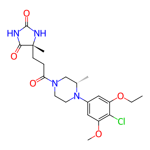 Chemical structure of BindingDB Monomer ID 471849