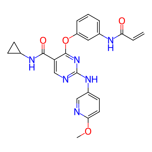 Chemical structure of BindingDB Monomer ID 471867