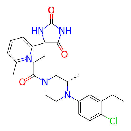Chemical structure of BindingDB Monomer ID 471974