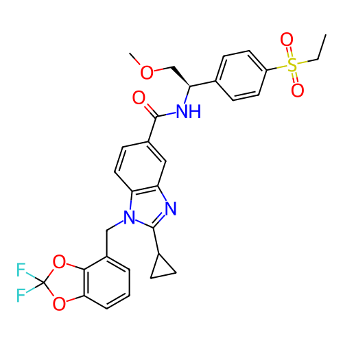 Chemical structure of BindingDB Monomer ID 472236