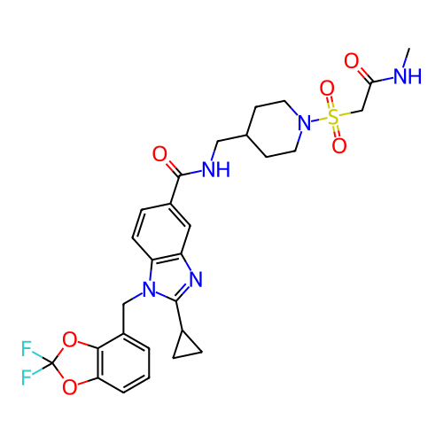 Chemical structure of BindingDB Monomer ID 472257