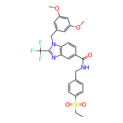 Chemical structure of BindingDB Monomer ID 472260