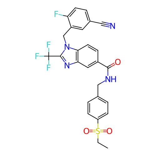 Chemical structure of BindingDB Monomer ID 472276