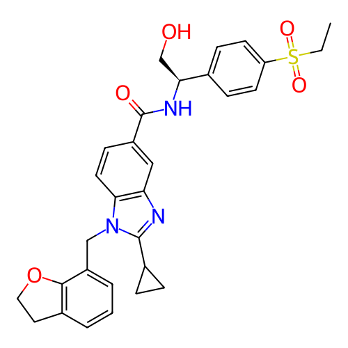 Chemical structure of BindingDB Monomer ID 472286