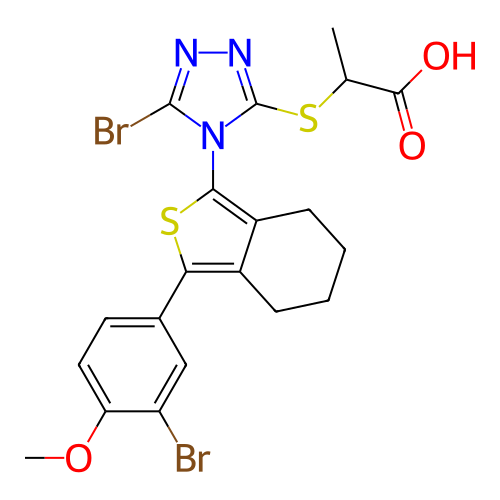 Chemical structure of BindingDB Monomer ID 472404