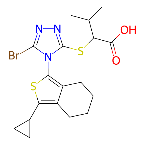 Chemical structure of BindingDB Monomer ID 472423