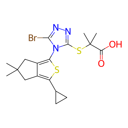 Chemical structure of BindingDB Monomer ID 472474