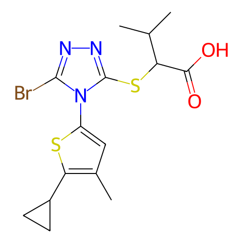Chemical structure of BindingDB Monomer ID 472501