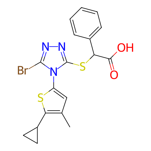 Chemical structure of BindingDB Monomer ID 472503