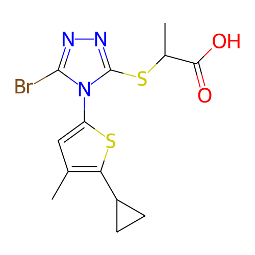 Chemical structure of BindingDB Monomer ID 472510