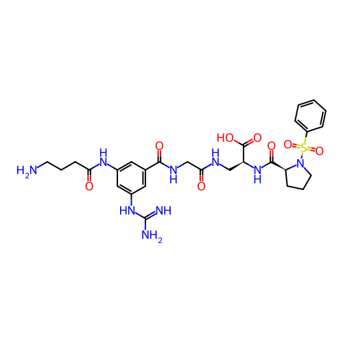 Chemical structure of BindingDB Monomer ID 472698