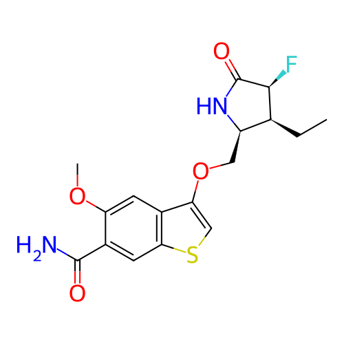 Chemical structure of BindingDB Monomer ID 472800
