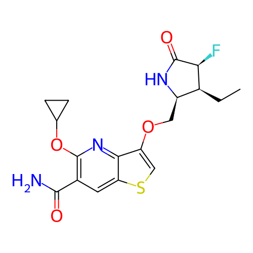 Chemical structure of BindingDB Monomer ID 472820
