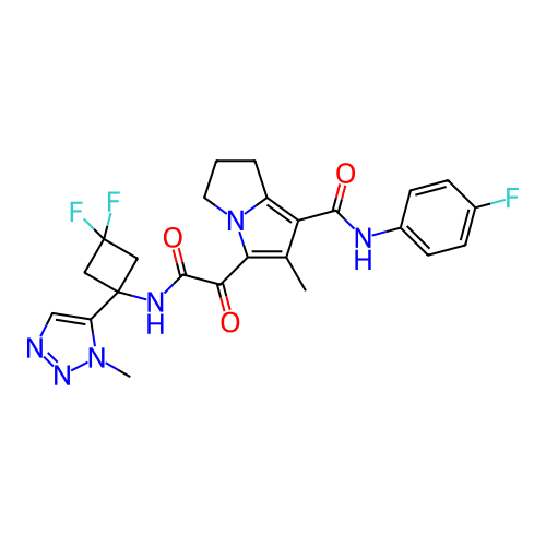 Chemical structure of BindingDB Monomer ID 473001