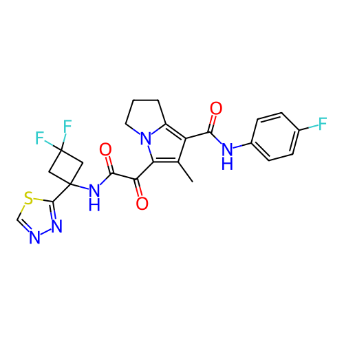 Chemical structure of BindingDB Monomer ID 473019