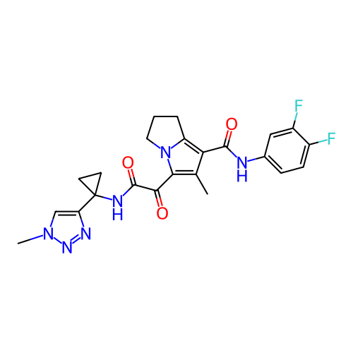 Chemical structure of BindingDB Monomer ID 473024