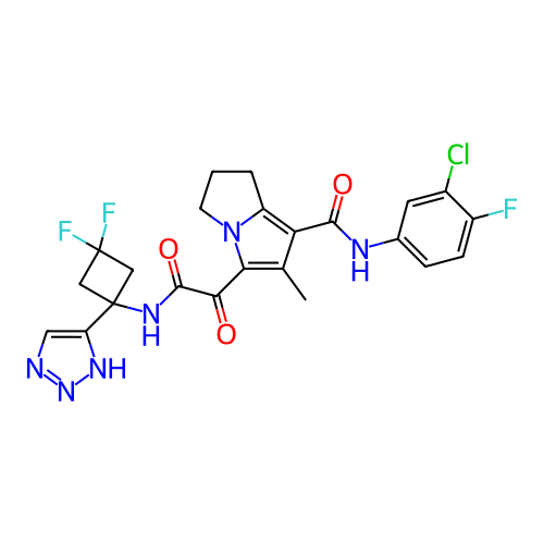 Chemical structure of BindingDB Monomer ID 473029