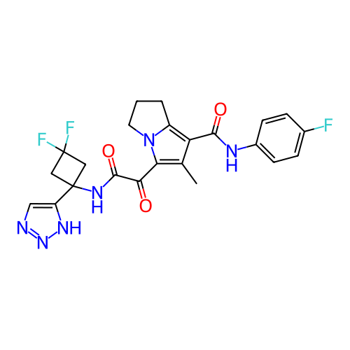 Chemical structure of BindingDB Monomer ID 473030