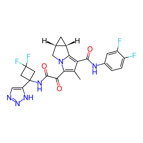 Chemical structure of BindingDB Monomer ID 473034