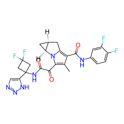 Chemical structure of BindingDB Monomer ID 473036