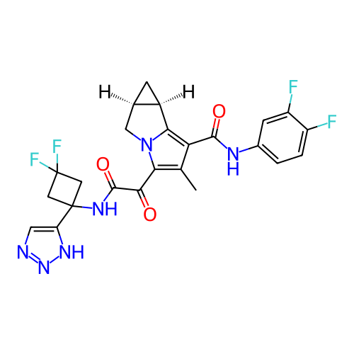 Chemical structure of BindingDB Monomer ID 473038