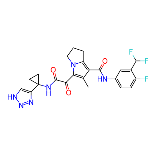 Chemical structure of BindingDB Monomer ID 473041