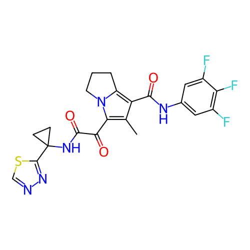 Chemical structure of BindingDB Monomer ID 473043