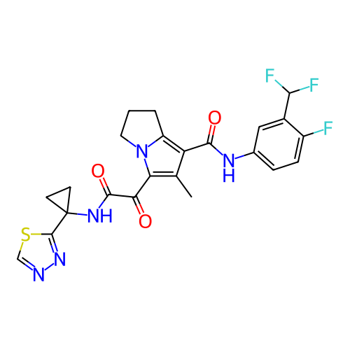 Chemical structure of BindingDB Monomer ID 473045