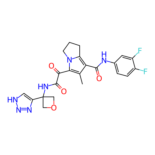 Chemical structure of BindingDB Monomer ID 473050