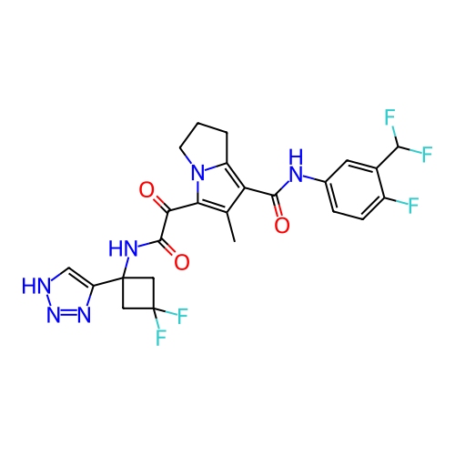 Chemical structure of BindingDB Monomer ID 473051