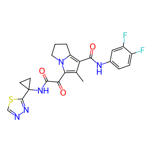 Chemical structure of BindingDB Monomer ID 473057