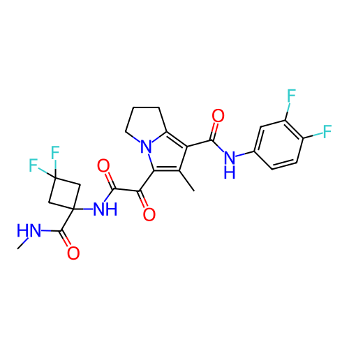 Chemical structure of BindingDB Monomer ID 473060