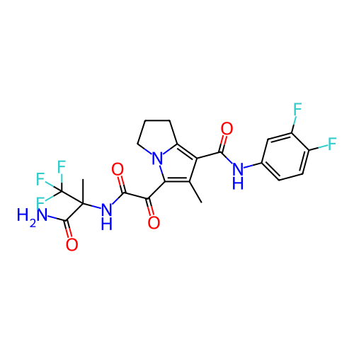 Chemical structure of BindingDB Monomer ID 473061