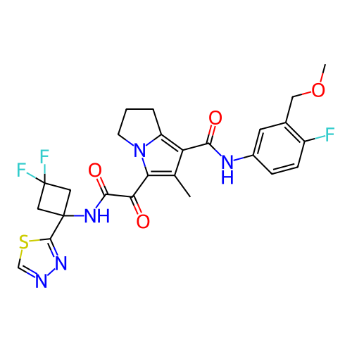 Chemical structure of BindingDB Monomer ID 473064