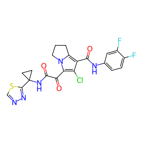 Chemical structure of BindingDB Monomer ID 473066