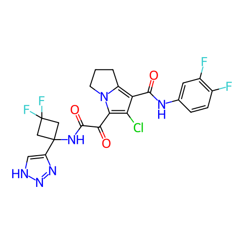 Chemical structure of BindingDB Monomer ID 473068