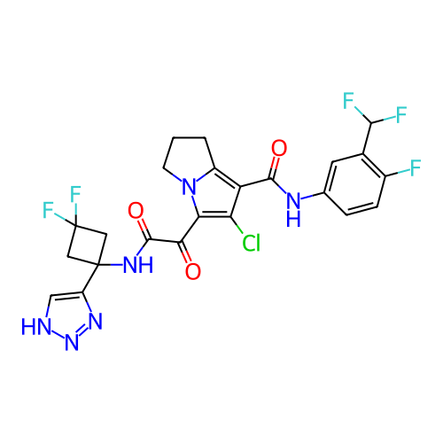 Chemical structure of BindingDB Monomer ID 473069