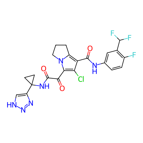 Chemical structure of BindingDB Monomer ID 473070