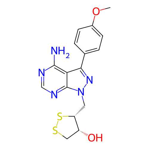 Chemical structure of BindingDB Monomer ID 473183