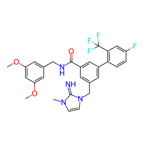 Chemical structure of BindingDB Monomer ID 473215