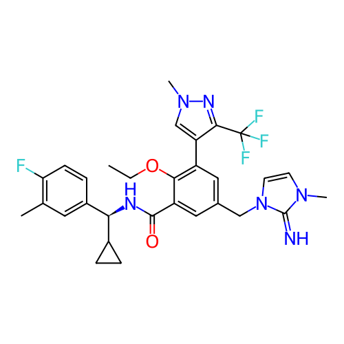 Chemical structure of BindingDB Monomer ID 473302