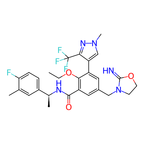 Chemical structure of BindingDB Monomer ID 473303