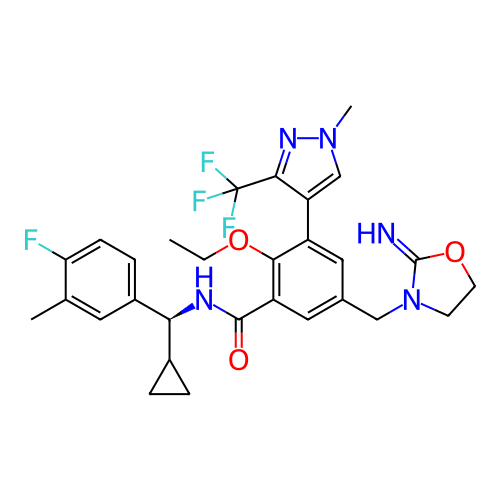 Chemical structure of BindingDB Monomer ID 473307