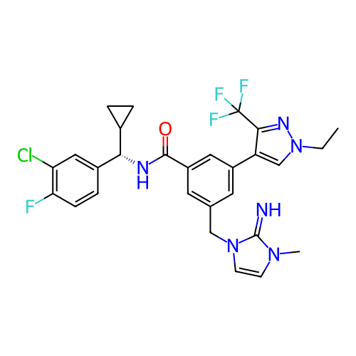 Chemical structure of BindingDB Monomer ID 473318