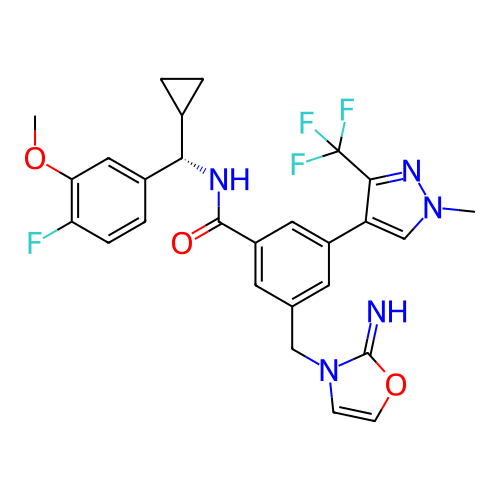 Chemical structure of BindingDB Monomer ID 473319