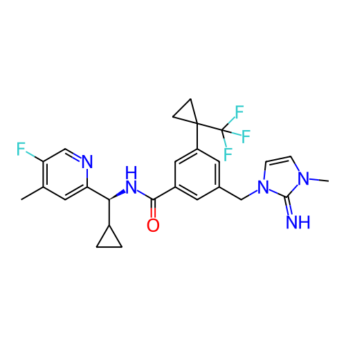Chemical structure of BindingDB Monomer ID 473334