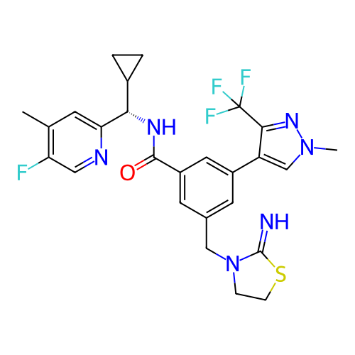 Chemical structure of BindingDB Monomer ID 473402