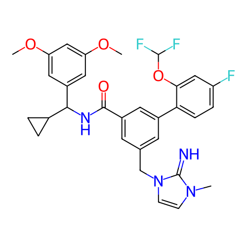 Chemical structure of BindingDB Monomer ID 473444