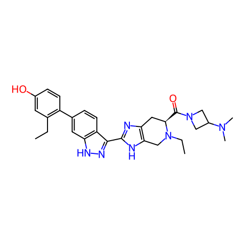 Chemical structure of BindingDB Monomer ID 473566